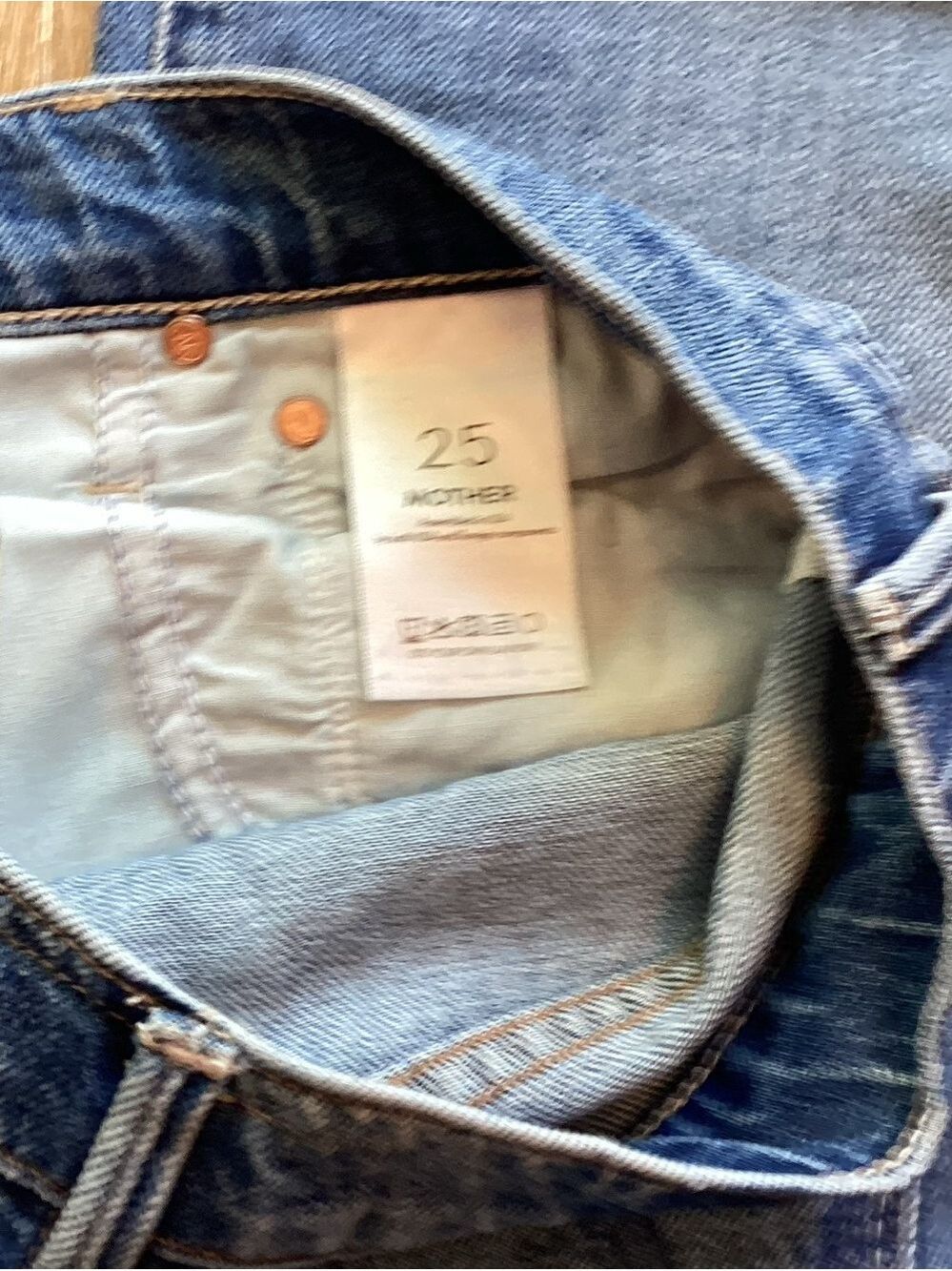 Mother Superior The Dodger Ankle Wide Leg Jean Size 25 - Picture 8 of 11